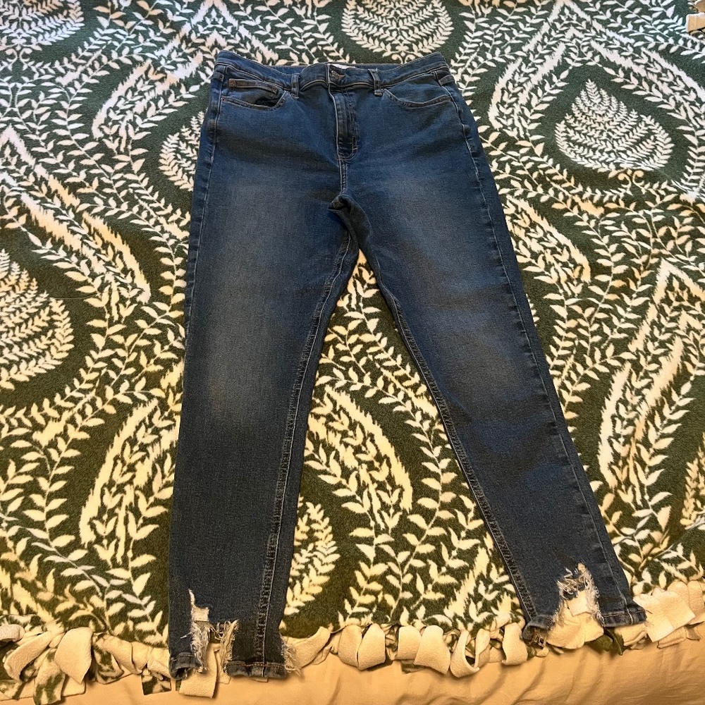 Topshop jeans size 16 W34